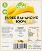 Pulpa puree przecier 100% bez cukru z banana 1kg